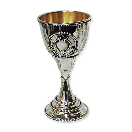 Pearls ornaments - 925 Silver Kiddush Cup