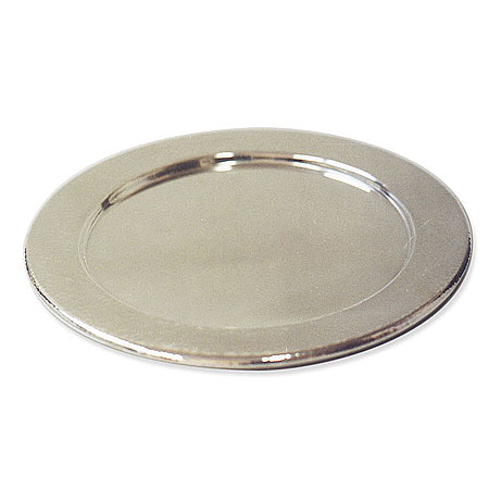 Hammered rim - 925 Sterling Silver Plate