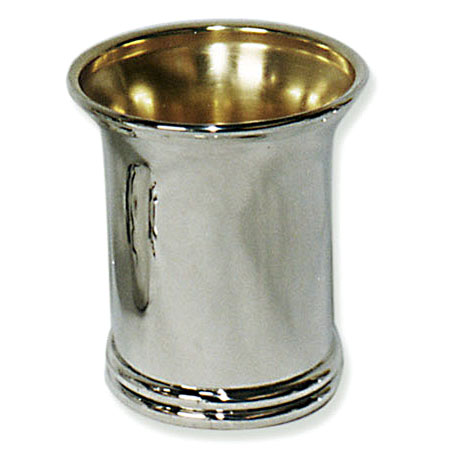 Ringed base - 925 Silver Kiddush cup