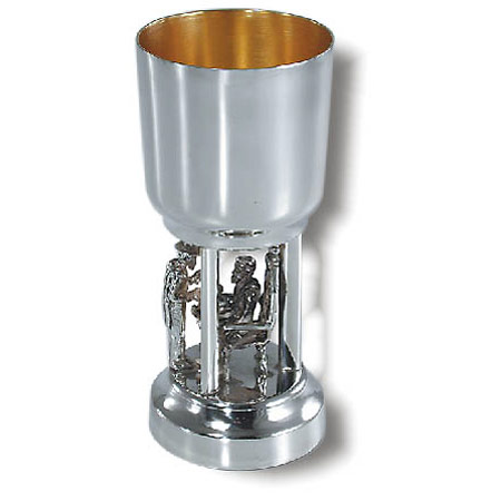 Brith milah ceremony - 925 Silver Kiddush cup