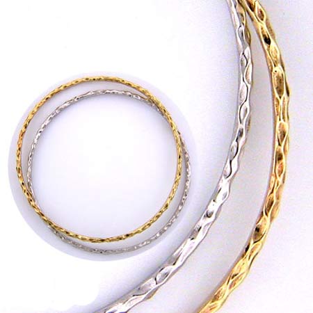 14K Gold bangle